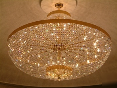 Swarovski crystal chandelier ceiling light 44 lamps