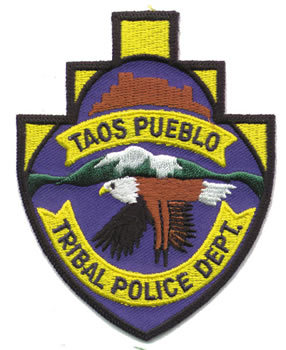 Taos pueblo tribal police patch