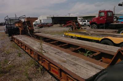 1978 rogers detachable lowboy trailer 35 ton