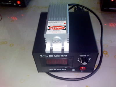 2000MW 532NM dpss laser+ttl/analog+power supply+tec+fan