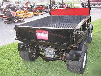 2002 toro workman 3200 dump body utility vehicle