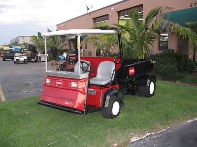 2002 toro workman 3200 dump body utility vehicle