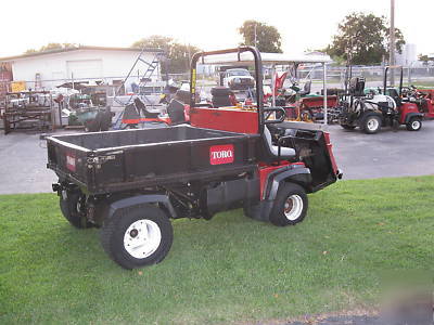 2002 toro workman 3200 dump body utility vehicle