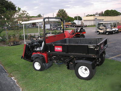 2002 toro workman 3200 dump body utility vehicle