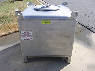 300 gallon stainless steel ibc tote tank 42