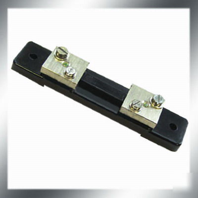 30A 75MV dc shunt for current analog panel meter 