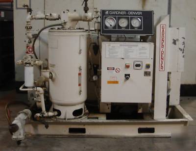 40HP gardner denver rotary screw air compressor