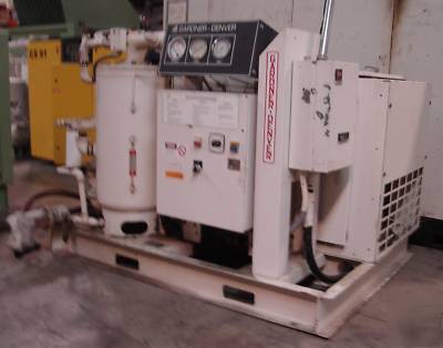 40HP gardner denver rotary screw air compressor