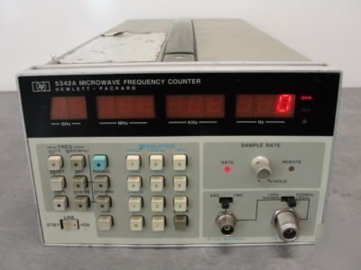 Agilent / hp 5342A microwave frequency counter *w/ ror*