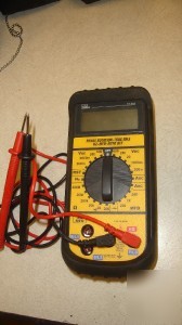 Ideal test pro true rms contractor grade digital