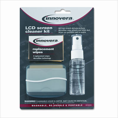 Innovera lcd screen cleaner, 1.1OZ pump bottle