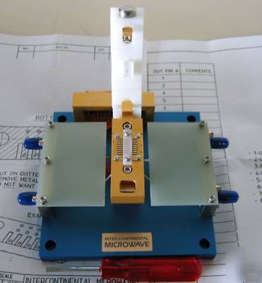 Inter-continental microwave tfp-1747 test fixture 