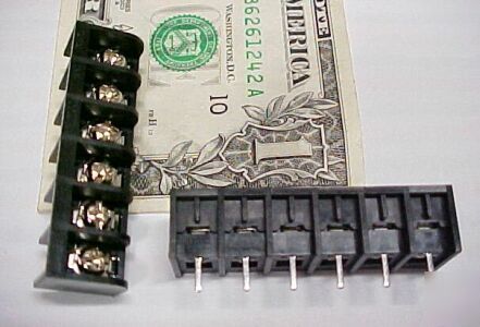 Lot 10 circuit board terminal blocks barrier strips 15A