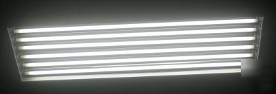 New (200) 6 lamp fluorescent multi-tap T5 high low bay