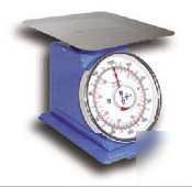 New omcan dial spring scale - 110 lbs.