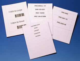 New wise laser inkjet inserts for magnetic label 3/8X8