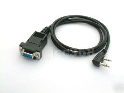 Programming cable for kenwood handheld radio kpg-22