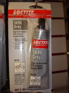 2-2.36FL oz loctite ultra grey rtv silicone gasket make