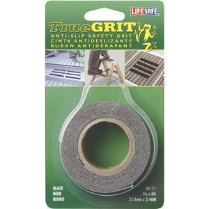 Anti slip safety grit tape, black safety tape w/ grit