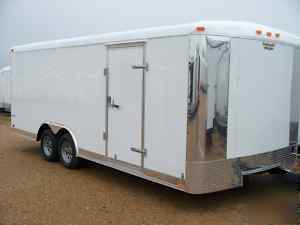 Enclosed 8.5 x 20 cargo trailer - 2010 model