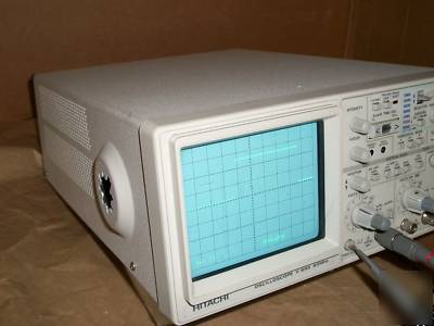 Hitachi v-665A 2 channel 60 mhz oscilloscope 