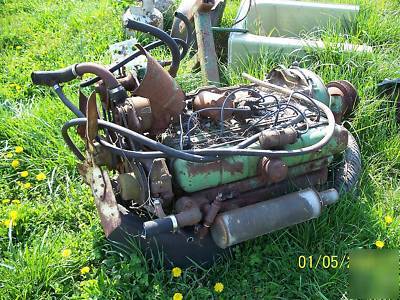 John deer motor combine motor 6 cyl