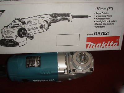 Makita 7â€ angle grinder model GA7021, 15 amp.