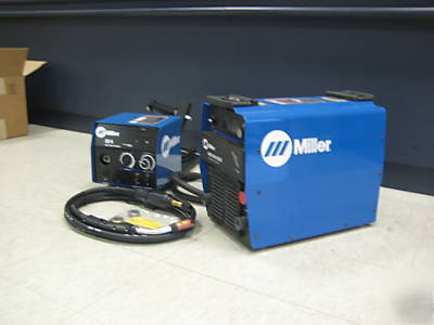 Miller xmt 304 cc/cv and s-22A feeder mig package