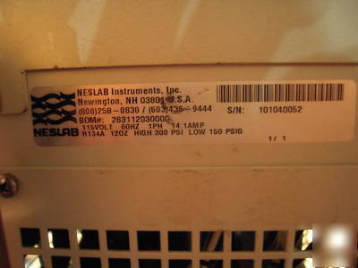 Neslab M33 low temperature re-circulating chiller