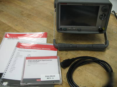 Keithley 2910 rf vector signal generator 400MHZ to 2.5G