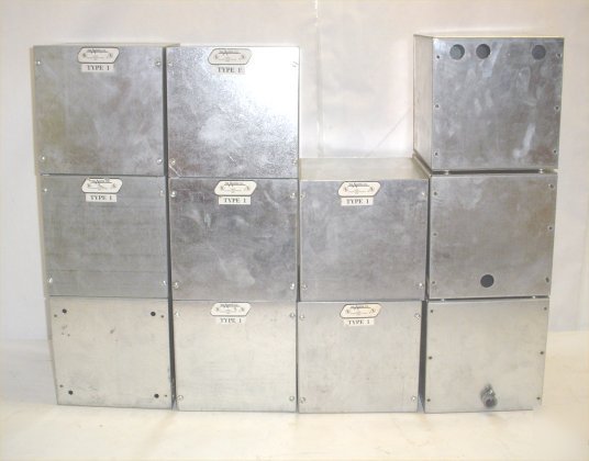 New lot 11 austin electrical box enclosures 8 x 8 x 8 