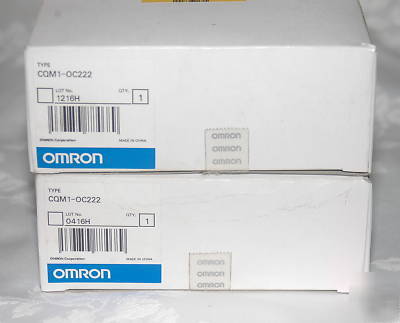 Nib omron CQM1-OC222 *b * 30 day warranty 2 for sale