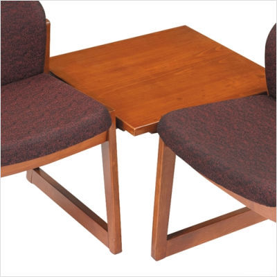 Urbane corner connecting table color: cherry