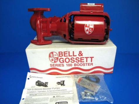 New bell & gossett series 100 nfi circulating pump 189