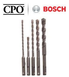 New bosch sds-plus S4 hammer carbide 5PC set HCK005 