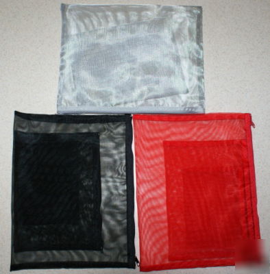 New **brand ** init all purpose mesh bags w/zipper 3-pak