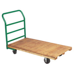 Shoplet select wood platform cart 24 x 48