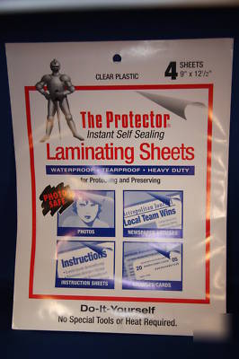 The protector instant self sealing laminating sheets-6