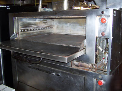 5' double stack ovens pizza bakery gas 2 stone decks 