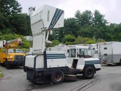 87 sweeprite sr-2200 low profile parking lot sweeper