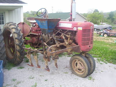 Farmall super c /2 row cults