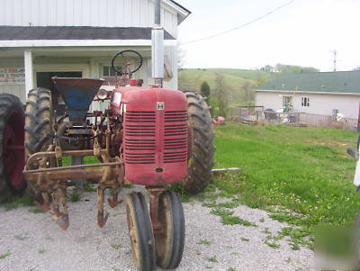 Farmall super c /2 row cults