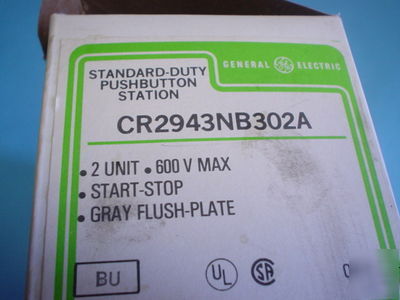 Ge standard duty motor start control push button