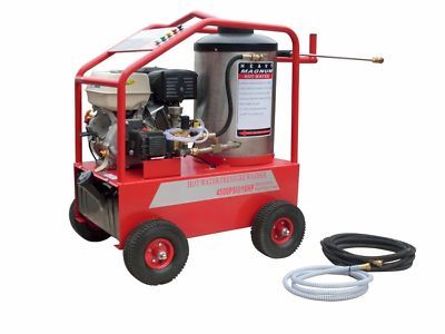 Hot water pressure washer, 4500PSI, 16HP, portable 