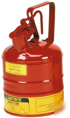 Justrite 10301 1 gallon type 1 red safety can