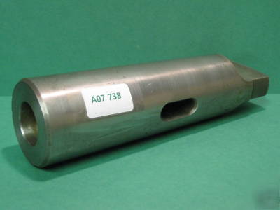 New MT6 to MT4 reducer adaptor sleeve turning drilling 