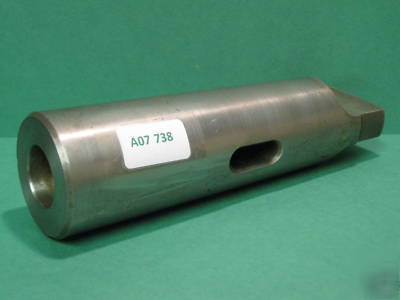 New MT6 to MT4 reducer adaptor sleeve turning drilling 