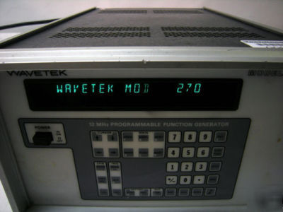 Wavetek 270 programmable function generator opt. 002