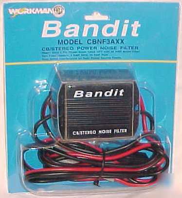 Workman/bandit CBNF3AXX cb/stereo power noise filter