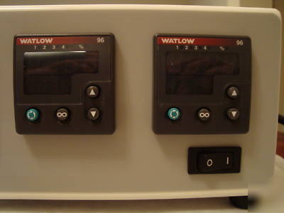 Watlow thermocouple control console; quad 96 controller